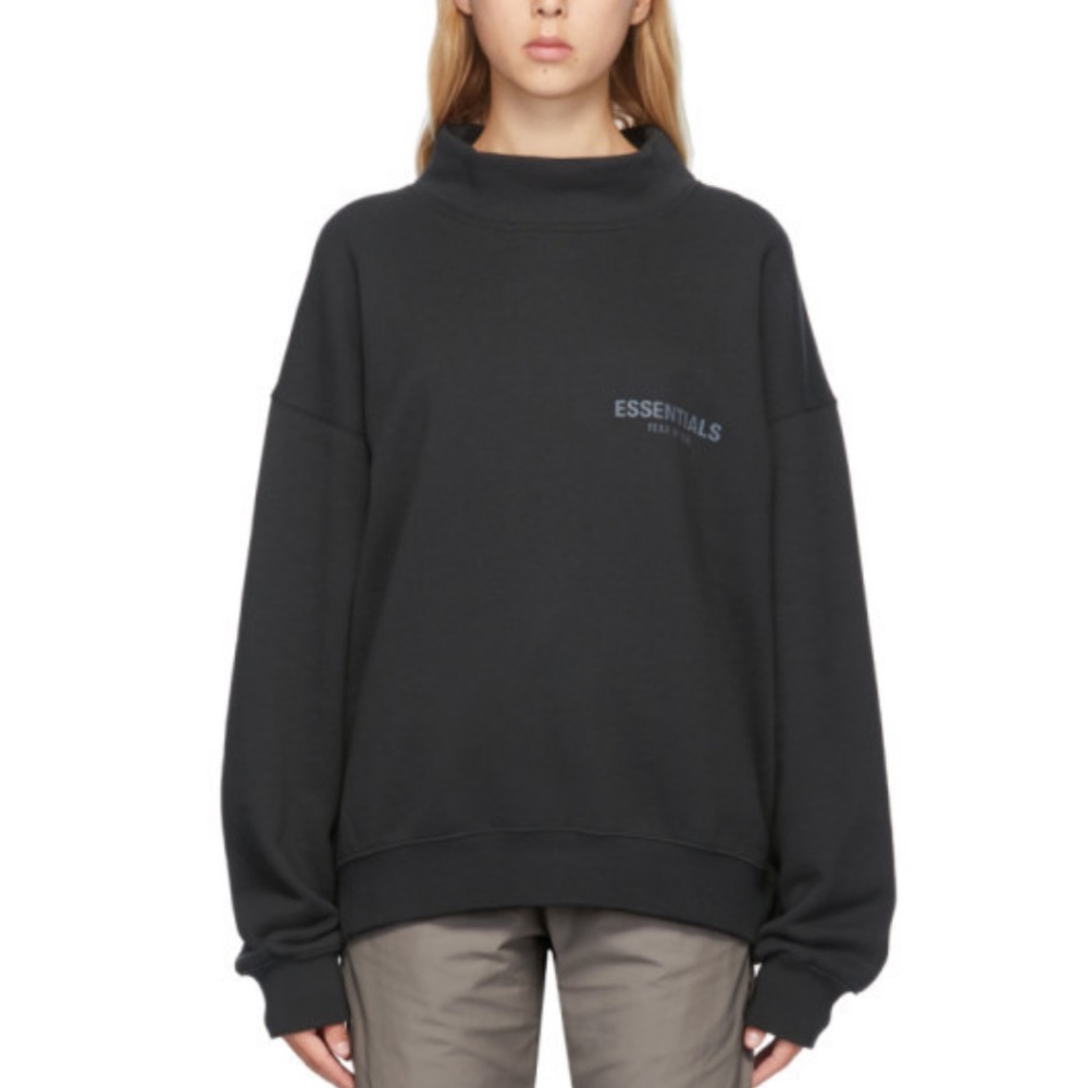NWT Essentials Fear of God Mock Neck Sweatshirt
